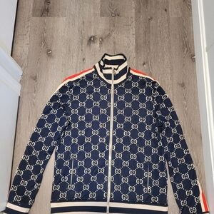 Gucci Interlocking GG Track Jacket Mens Large